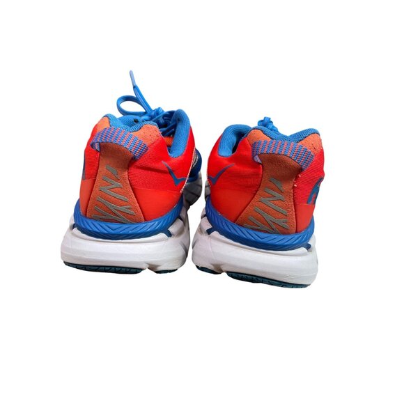 Hoka Clifton 6 Mens Blue Orange Mens Running Sneakers Size 9.5 SKU 9460 - Picture 12 of 16